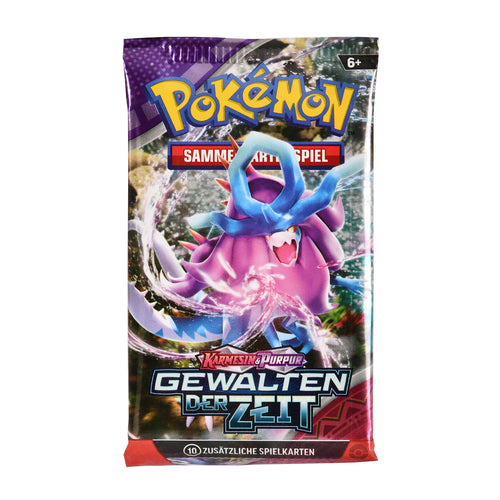 Produktbild Pokemon - Karmesin & Purpur Gewalten der Zeit Sammelkarten Booster