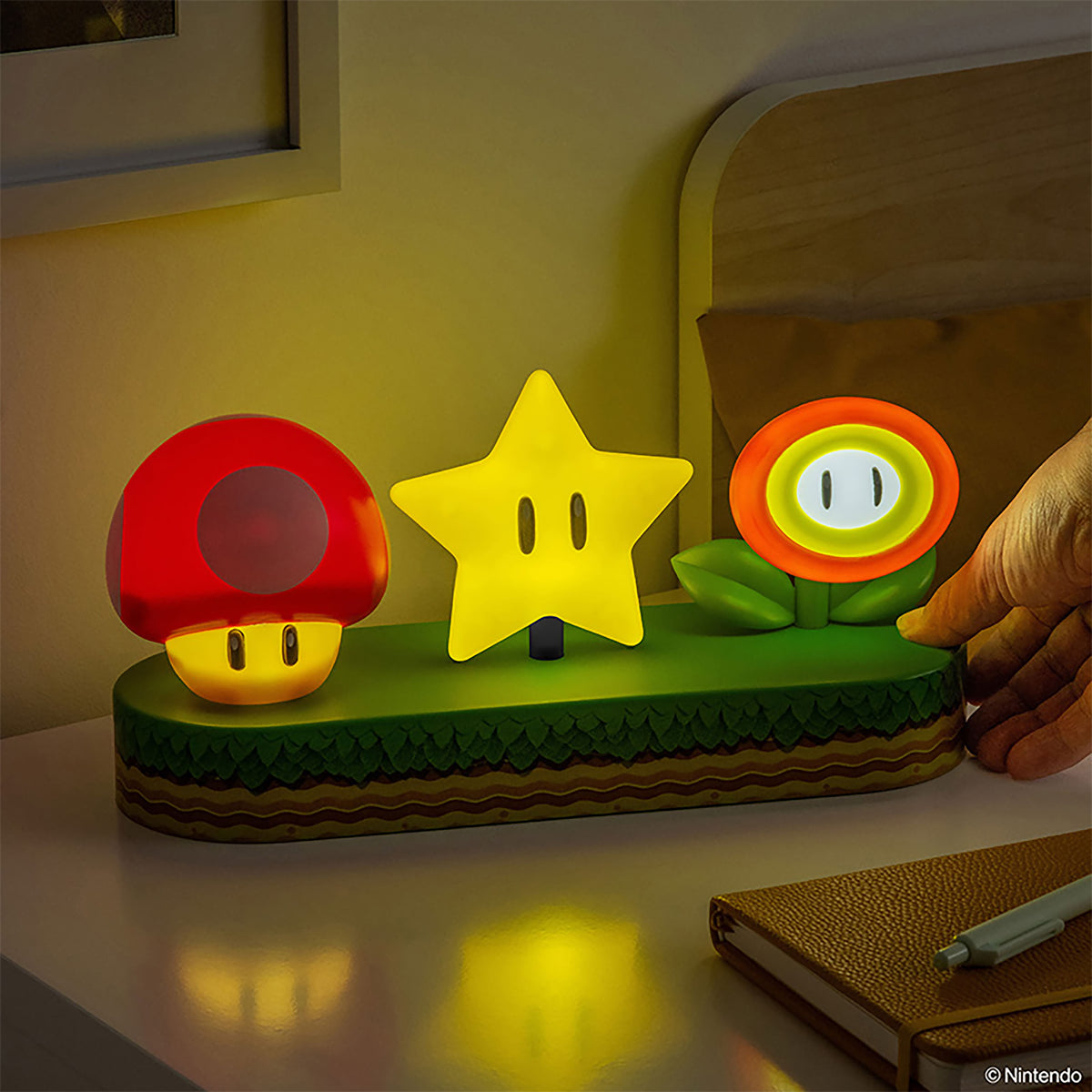 Produktbild Super Mario - Icons Tischlampe