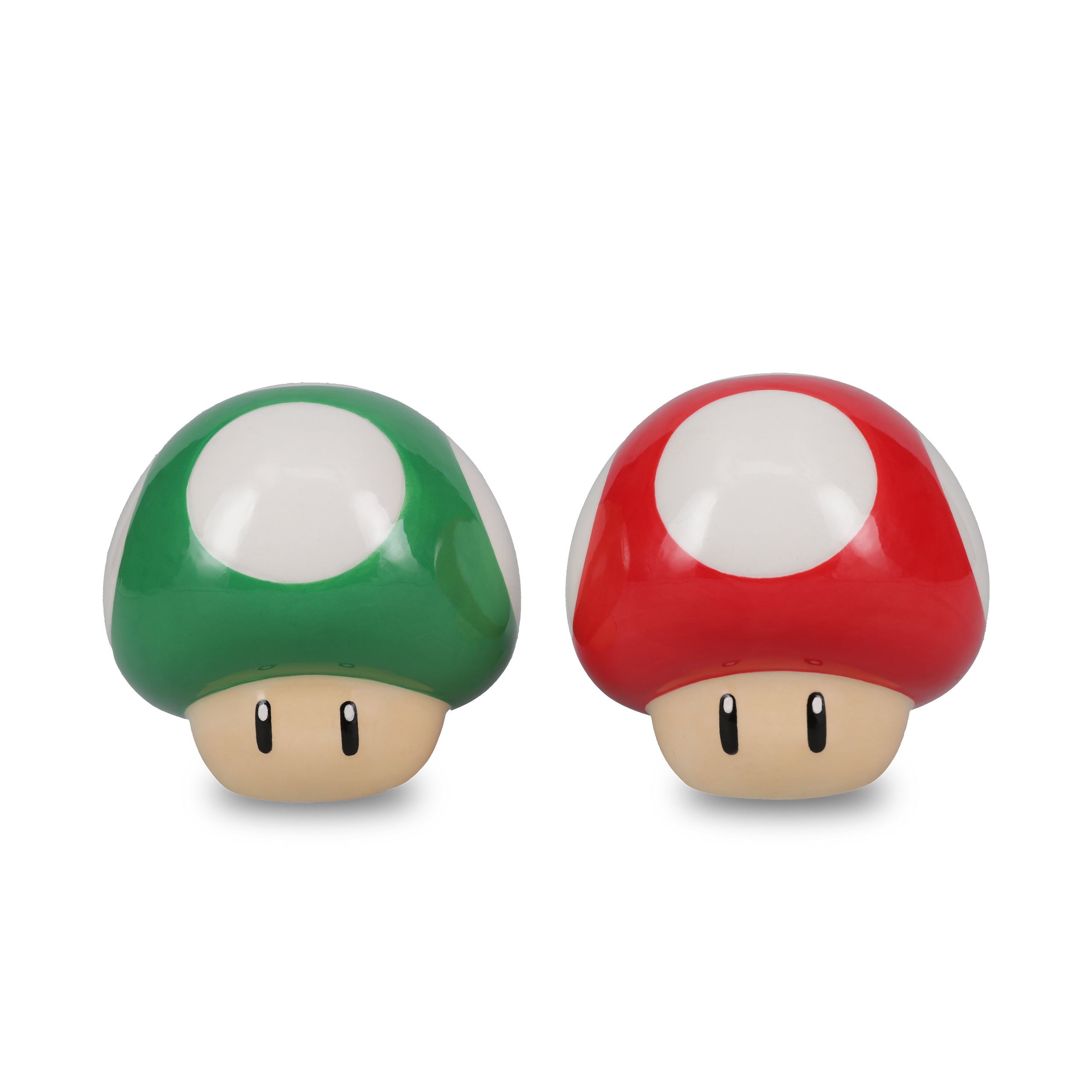 Produktbild Super Mario - Super Pilz und 1 UP Pilz Salz & Pfefferstreuer