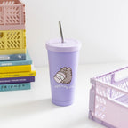 Produktbild Pusheen - Enjoy Every Day Trinkbecher mit Strohhalm