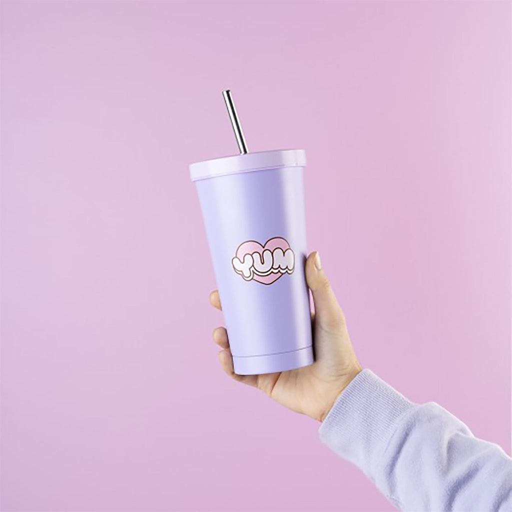 Produktbild Pusheen - Enjoy Every Day Trinkbecher mit Strohhalm