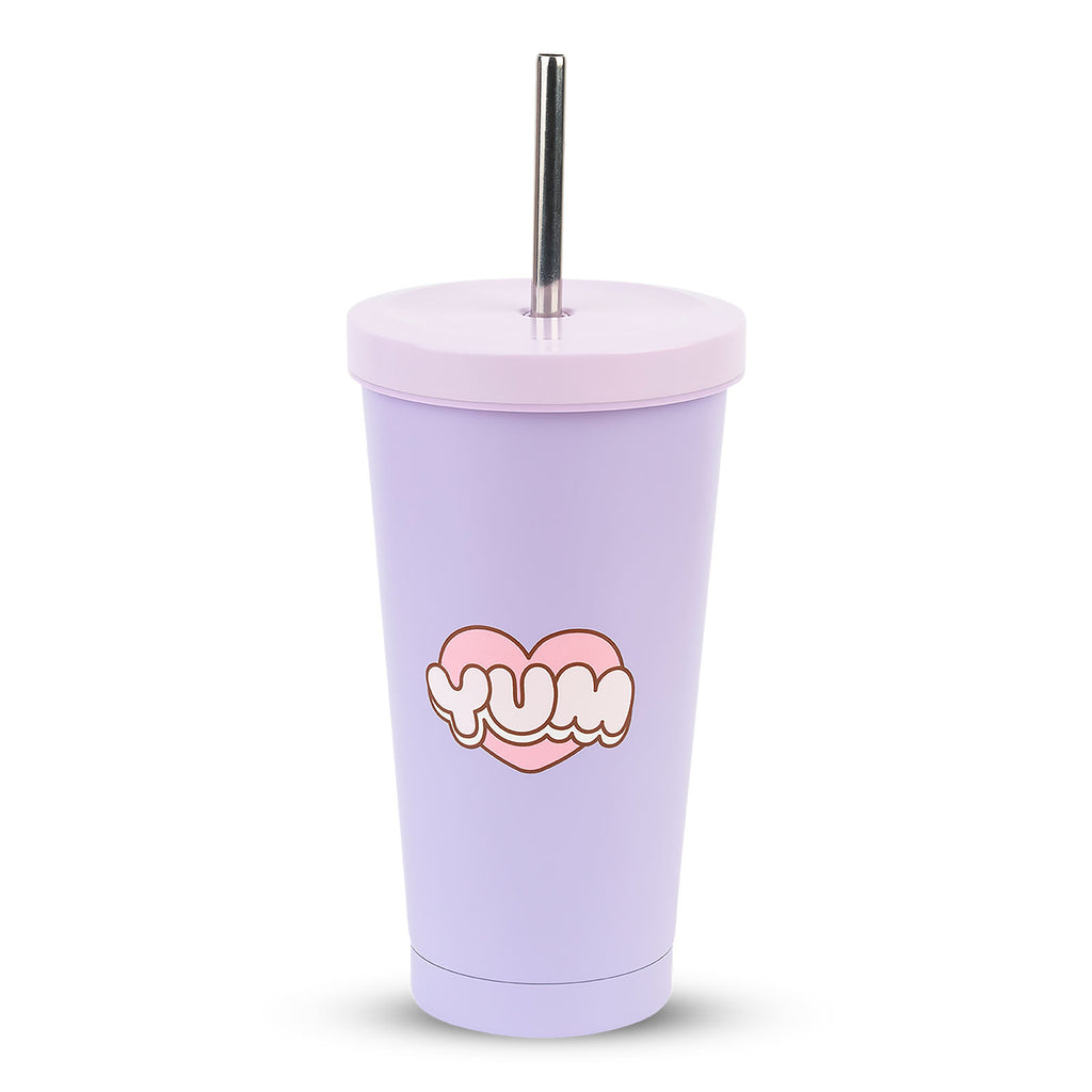 Produktbild Pusheen - Enjoy Every Day Trinkbecher mit Strohhalm