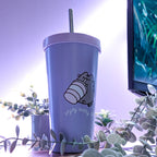 Produktbild Pusheen - Enjoy Every Day Trinkbecher mit Strohhalm