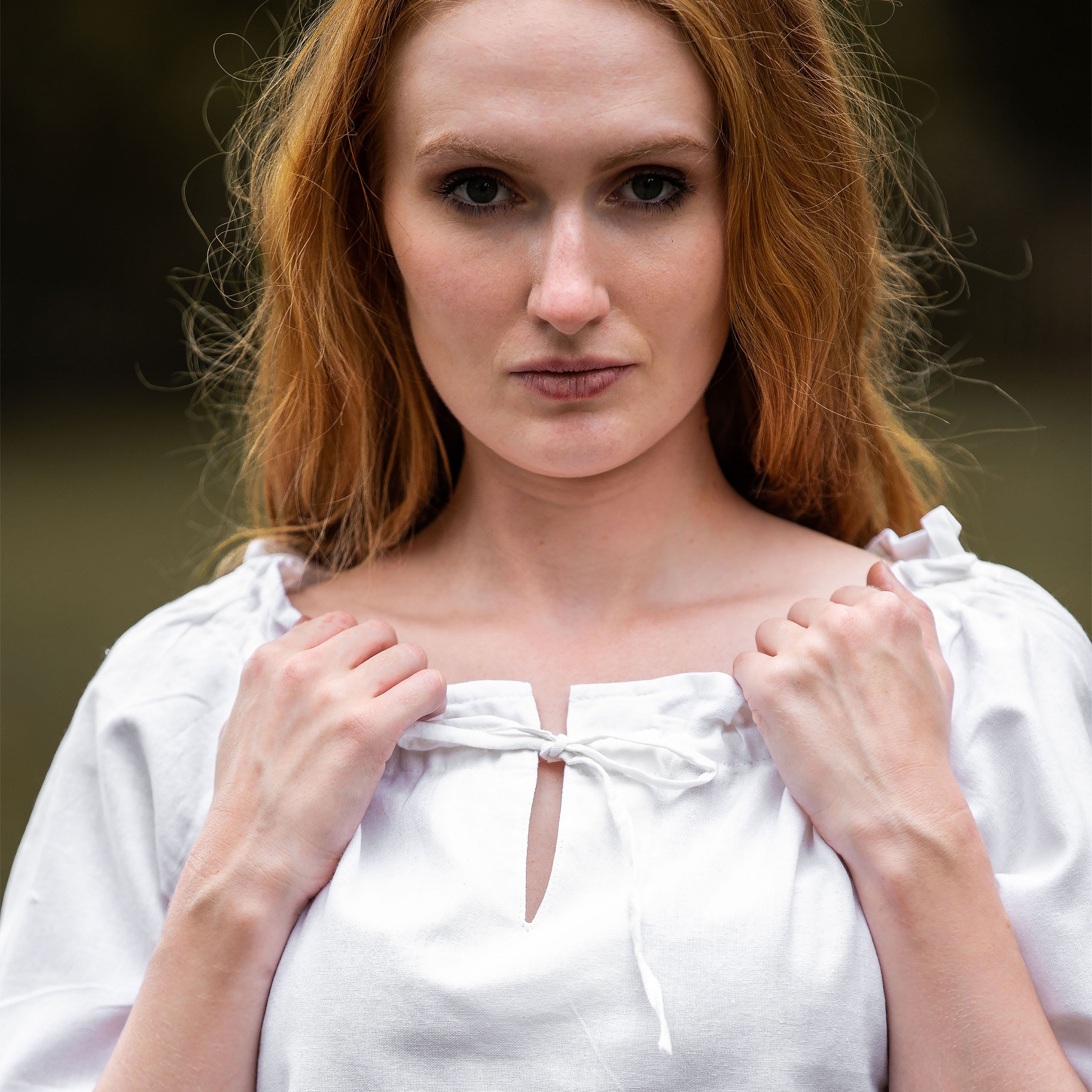 Product image Medieval Short-Sleeve Blouse Vera white