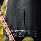 Produktbild Mittelalter Wikinger Tunika schwarz