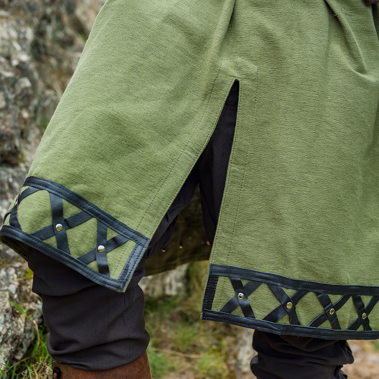 Produktbild Mittelalter Wikinger Tunika grün