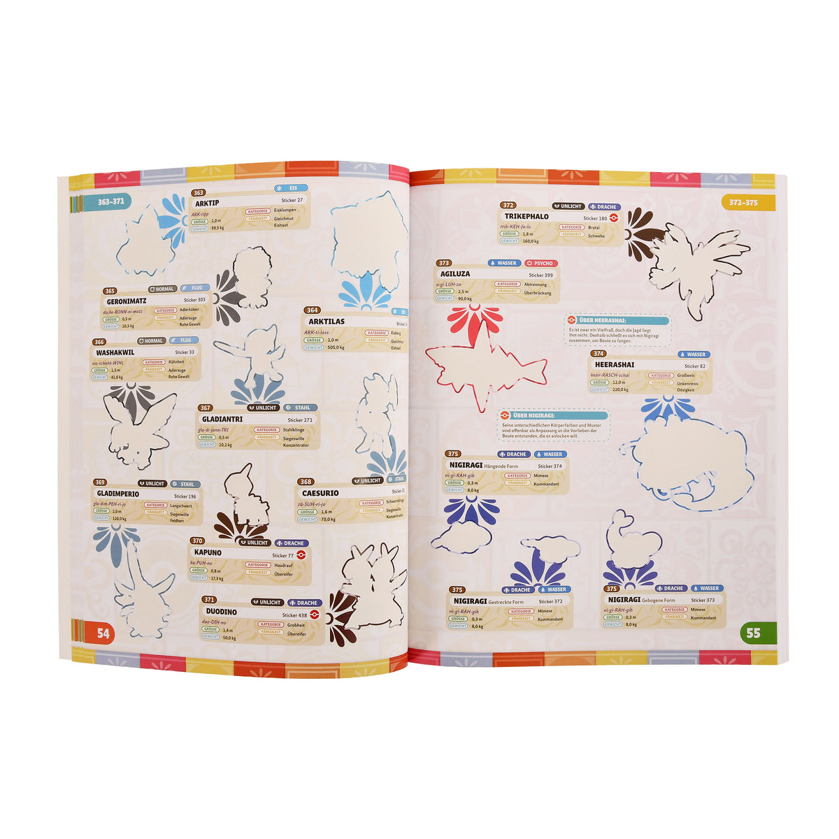 Produktbild Pokemon - Das ultimative Stickerbuch der Paldea-Region