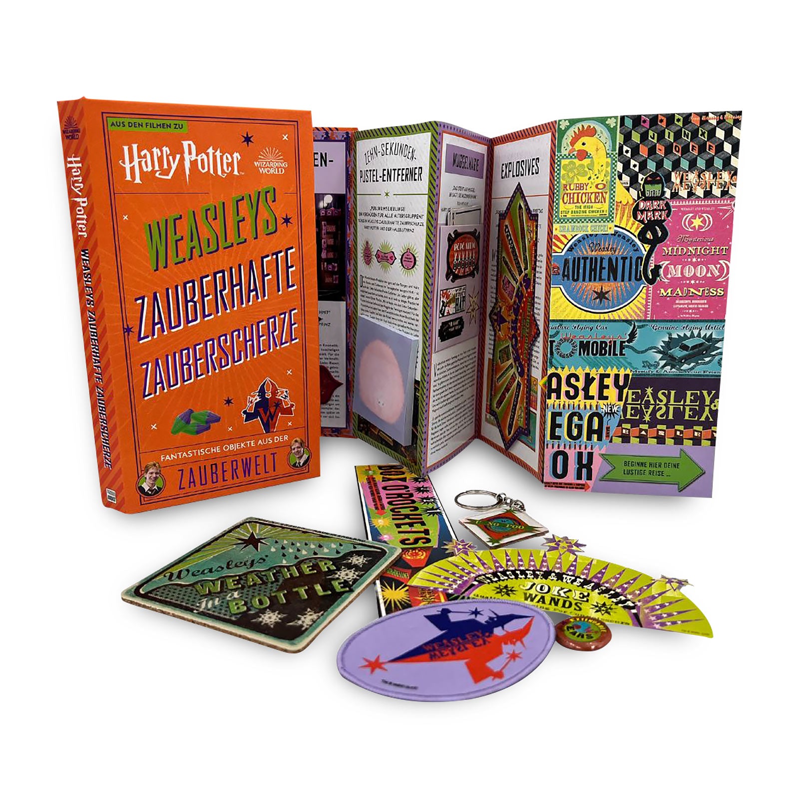 Produktbild Harry Potter - Weasleys Zauberhafte Zauberscherze - Fantastische Objekte aus der Zauberwelt