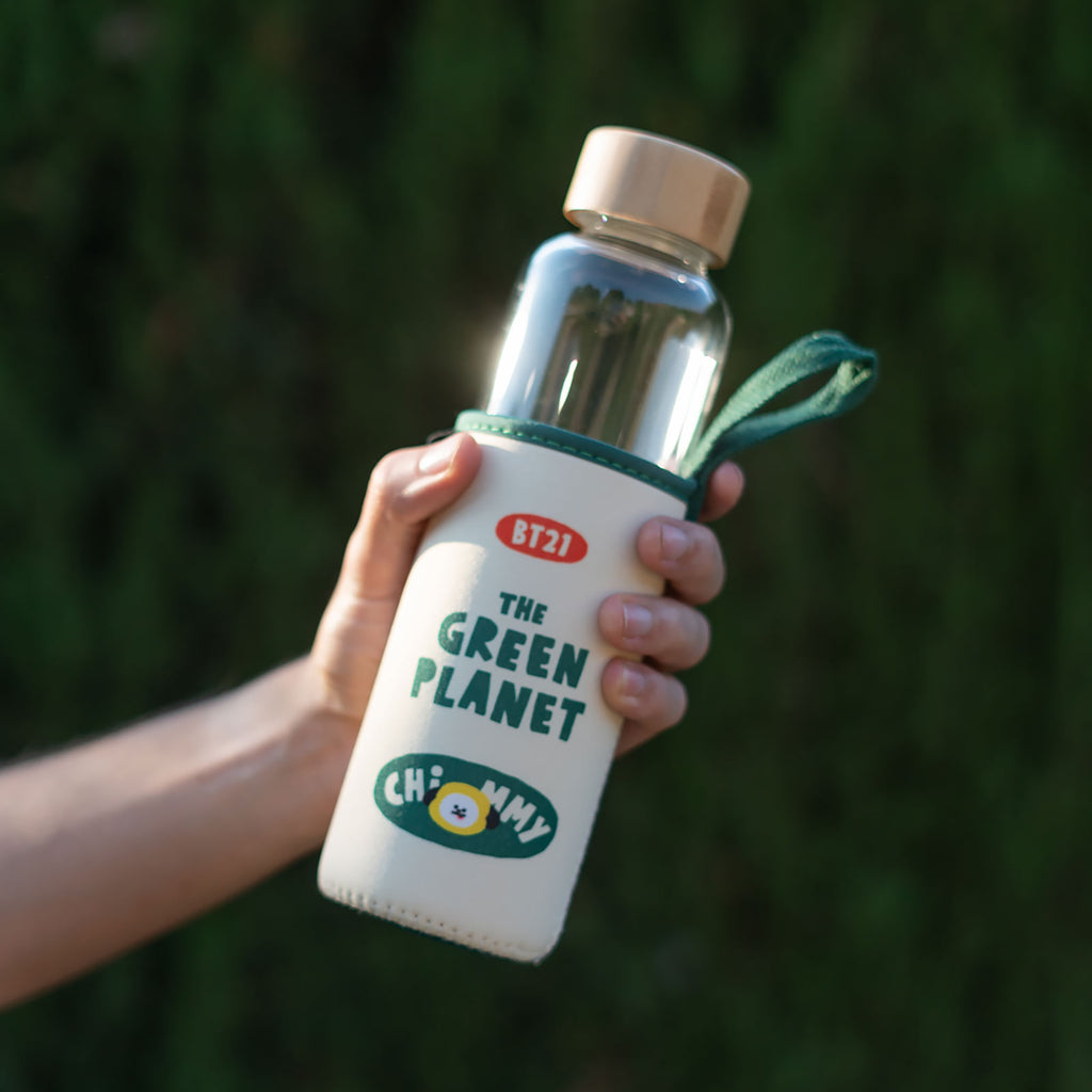 Produktbild Line Friends - BT21 Green Planet Chimmy Trinkflasche
