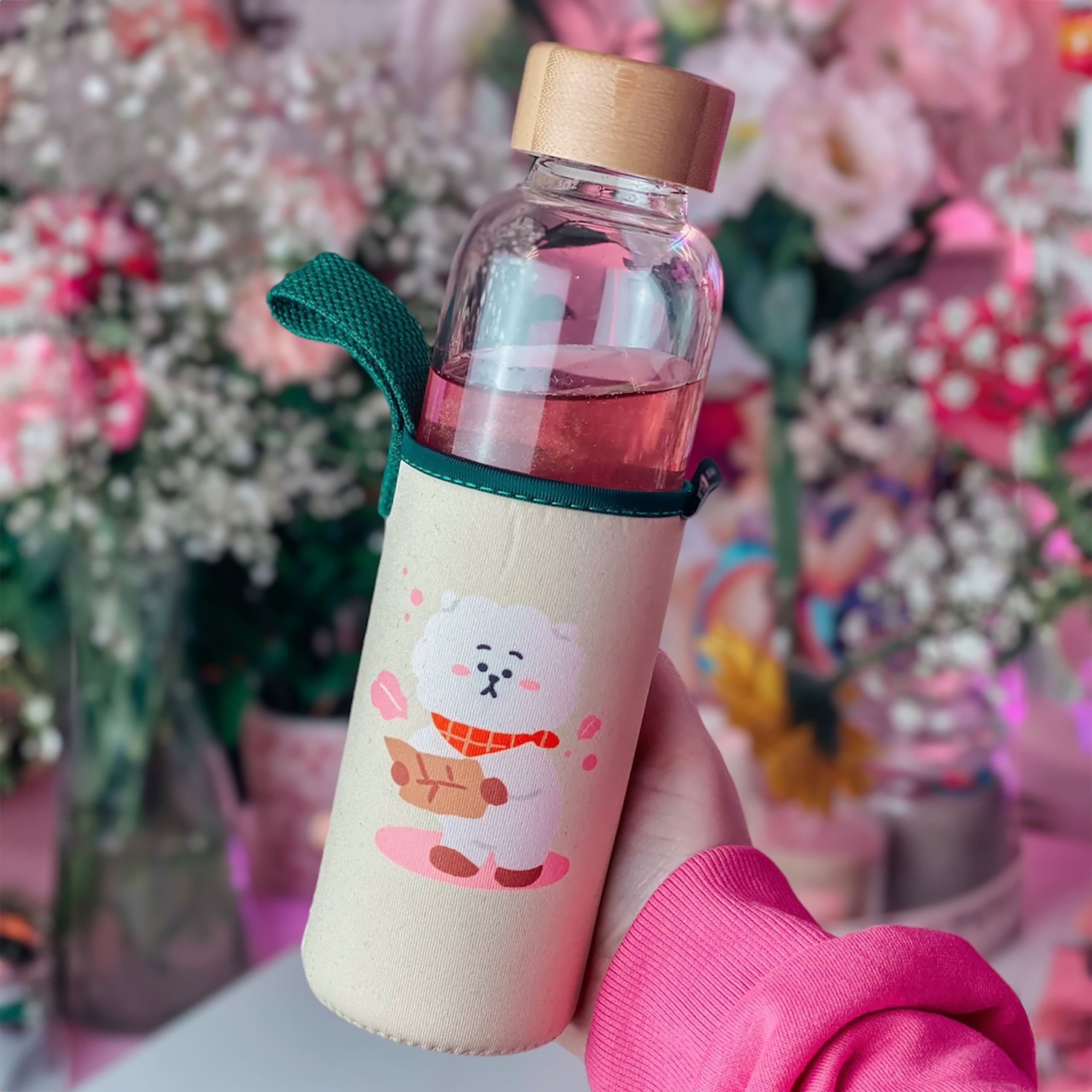 Produktbild Line Friends - BT21 Green Planet RJ Trinkflasche