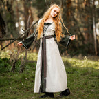 Produktbild Mittelalter Kleid mit Schnürung grün-natur