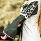 Produktbild Mittelalter Kleid mit Schnürung grün-natur