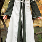Produktbild Mittelalter Kleid mit Schnürung grün-natur