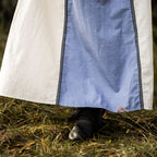 Produktbild Mittelalter Kleid mit Schnürung blau-natur