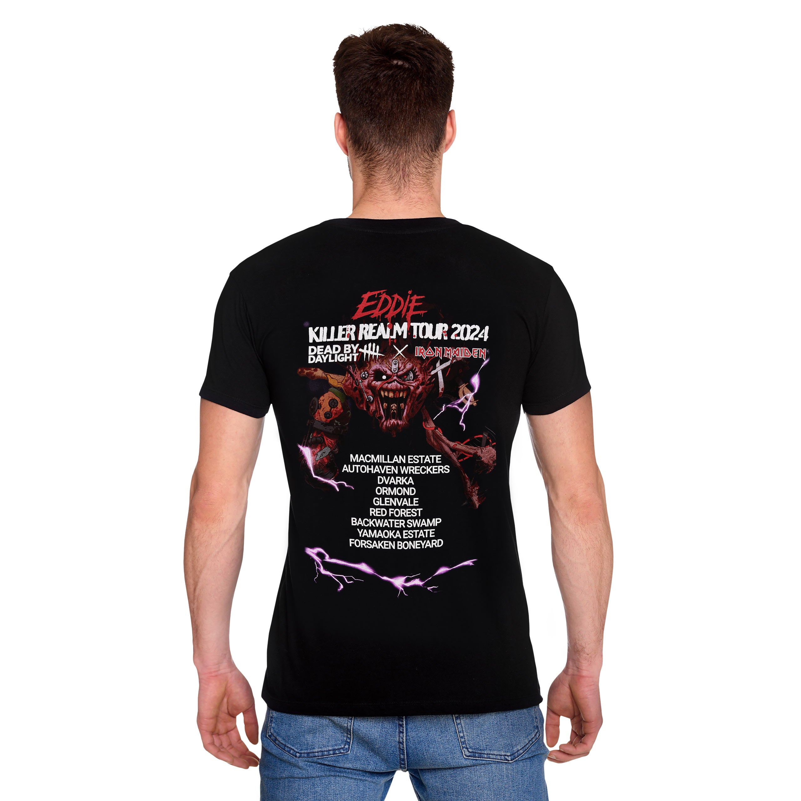 Produktbild Dead by Daylight x Iron Maiden - Eddie Killer Realm Tour 2024 T-Shirt