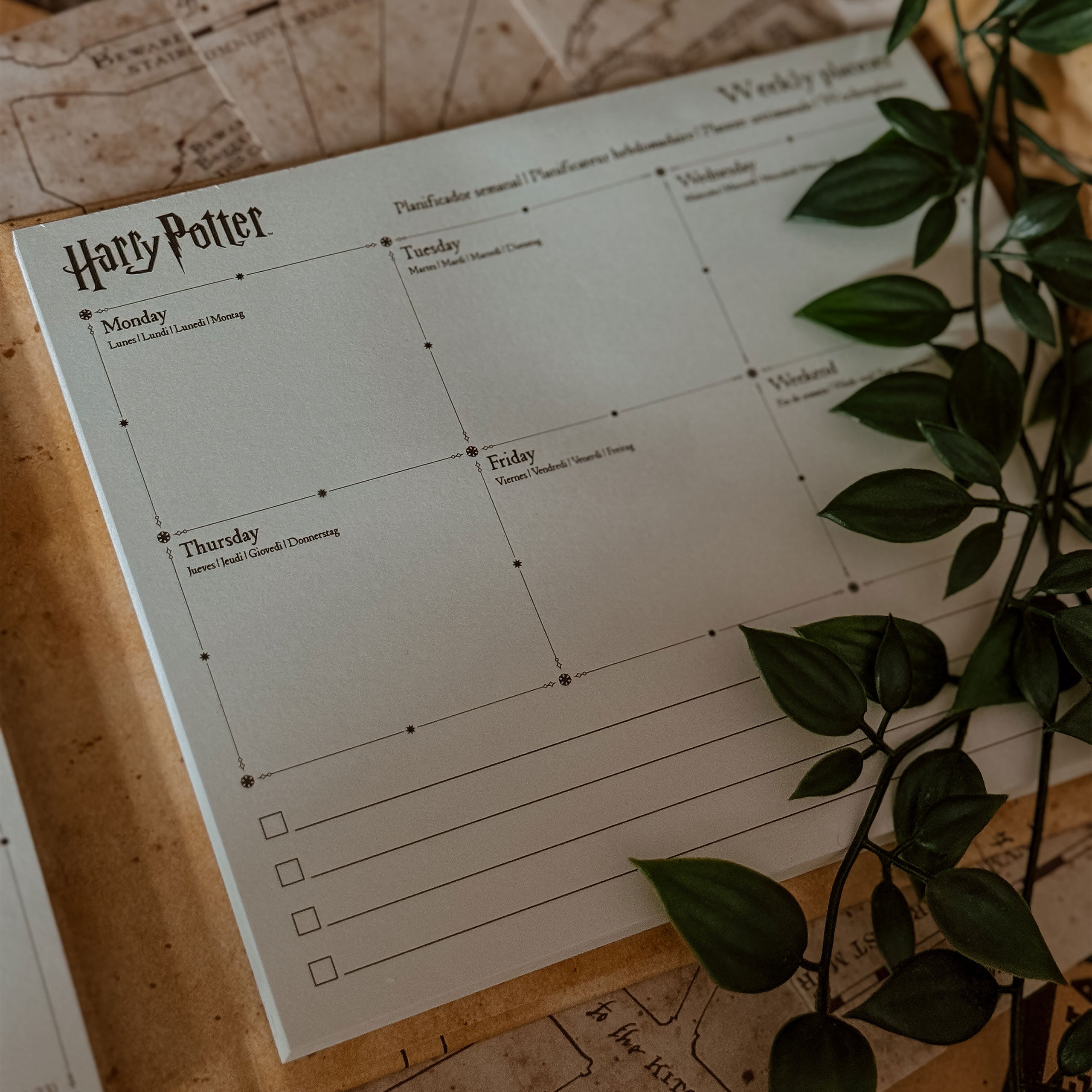 Produktbild Harry Potter - Karte des Rumtreibers Wochenplaner Buch