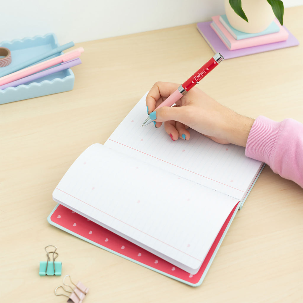 Produktbild Pusheen - Purrfect Love Notizbuch mit Kugelschreiber