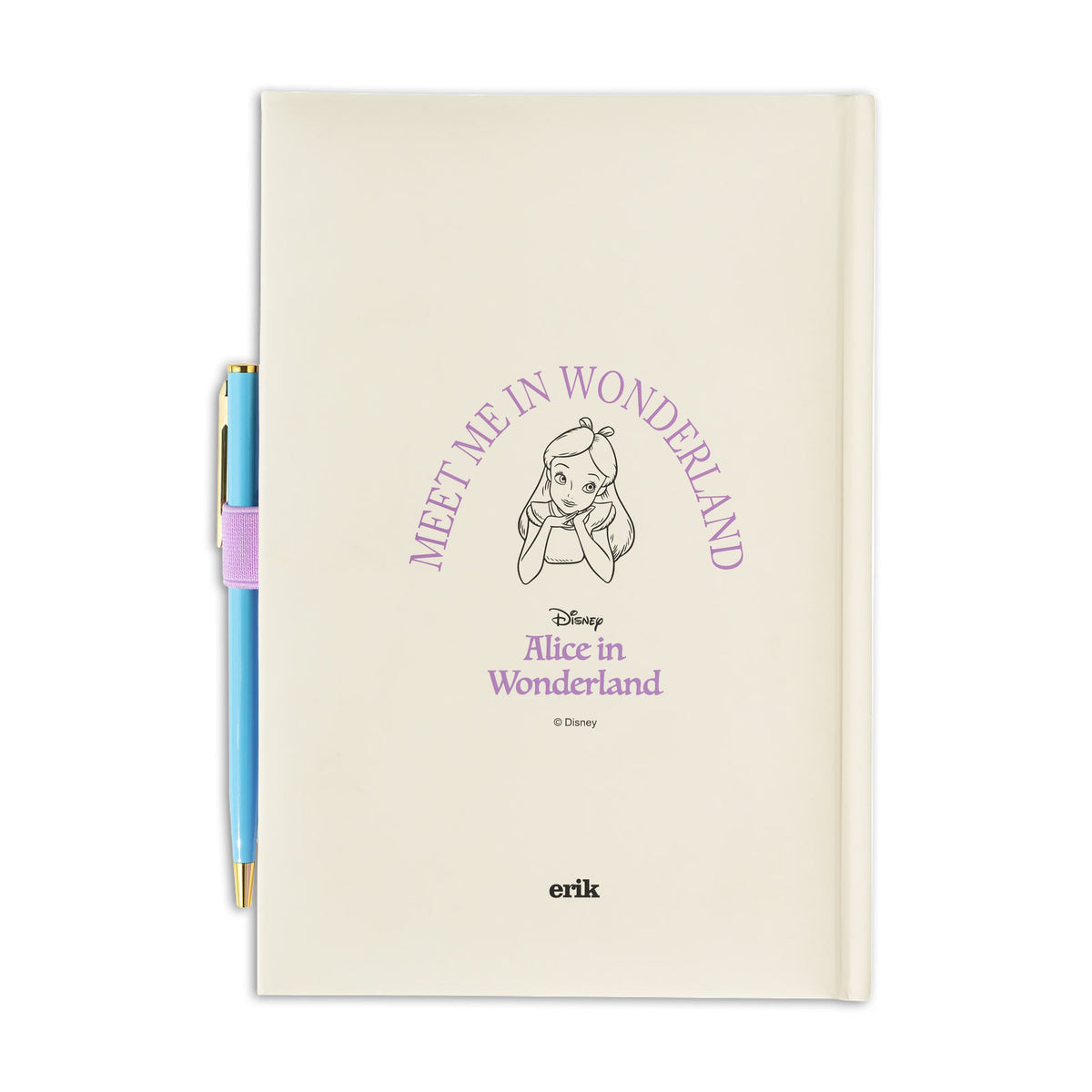Produktbild Alice im Wunderland - Garden Notizbuch mit Kugelschreiber