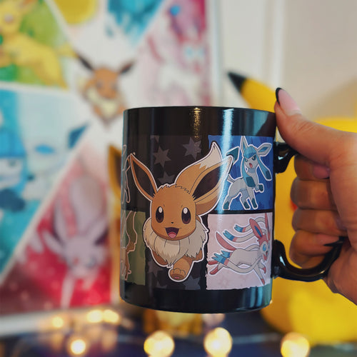 Produktbild Pokemon - Evoli Evolutions Thermoeffekt Tasse
