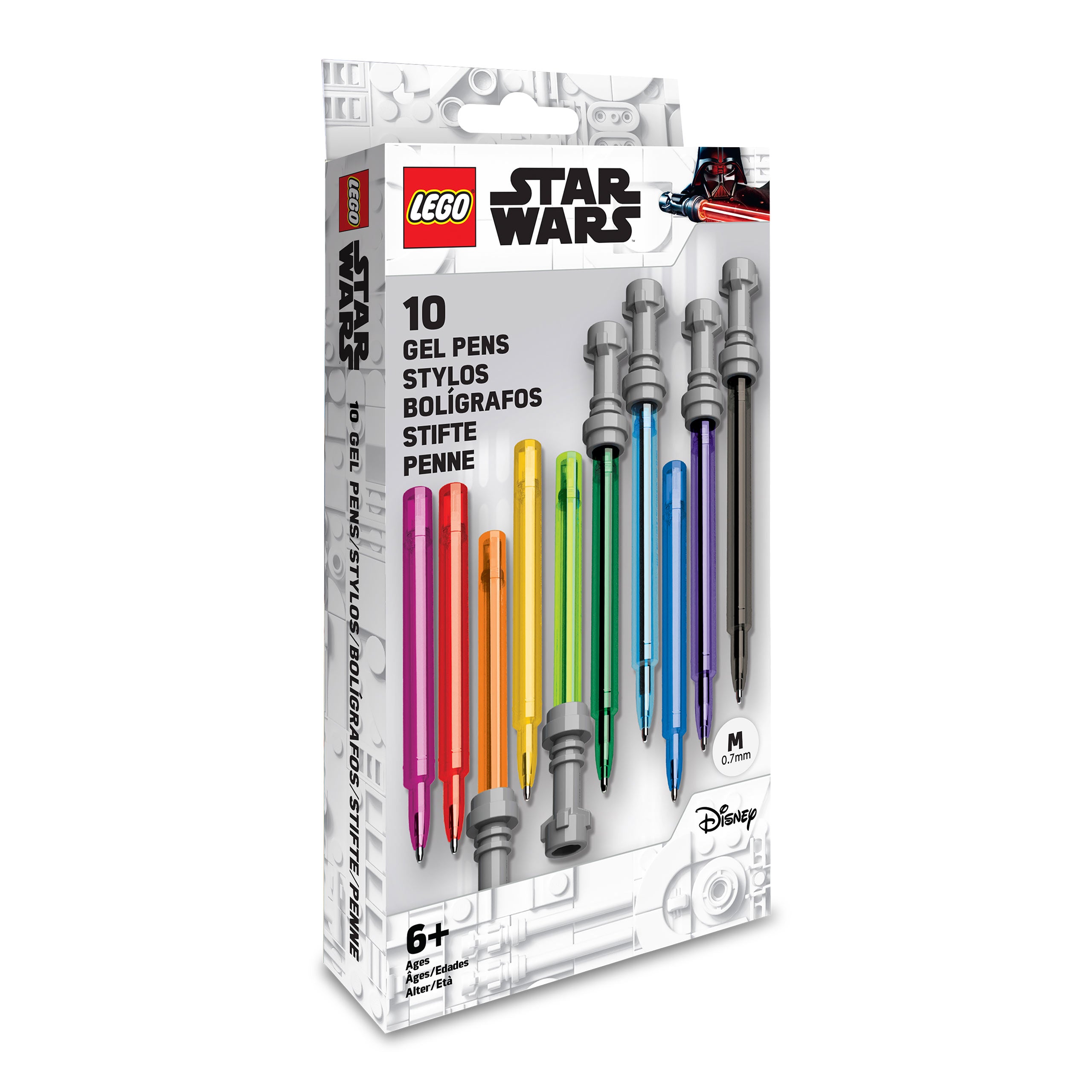 Produktbild Star Wars - LEGO Lichtschwert Gelstifte 10er Set