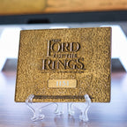 Produktbild Der Herr der Ringe - Mittelerdekarte Replik mit Präsentationsdisplay