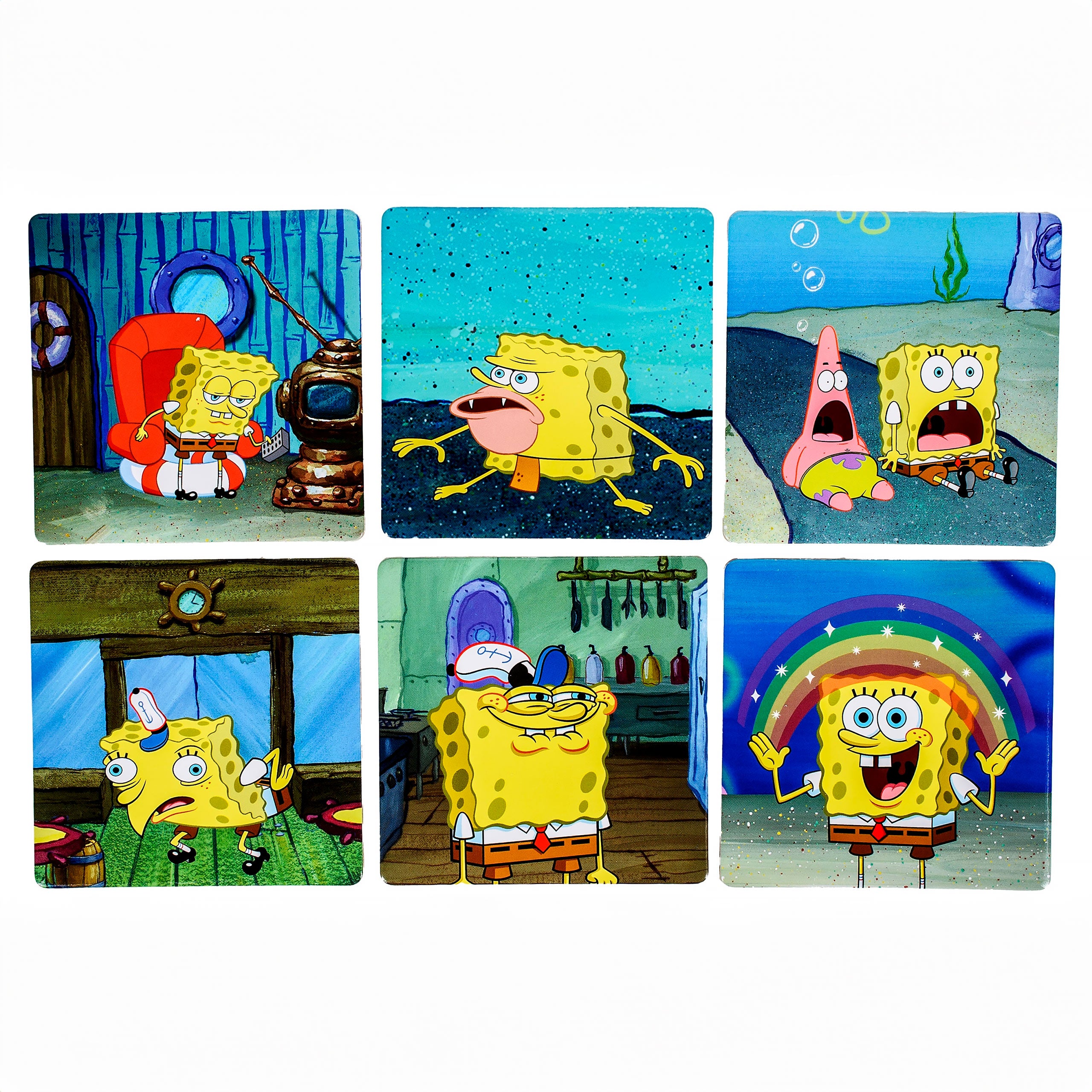 Produktbild SpongeBob - Bikini Bottom Untersetzer 6er Set