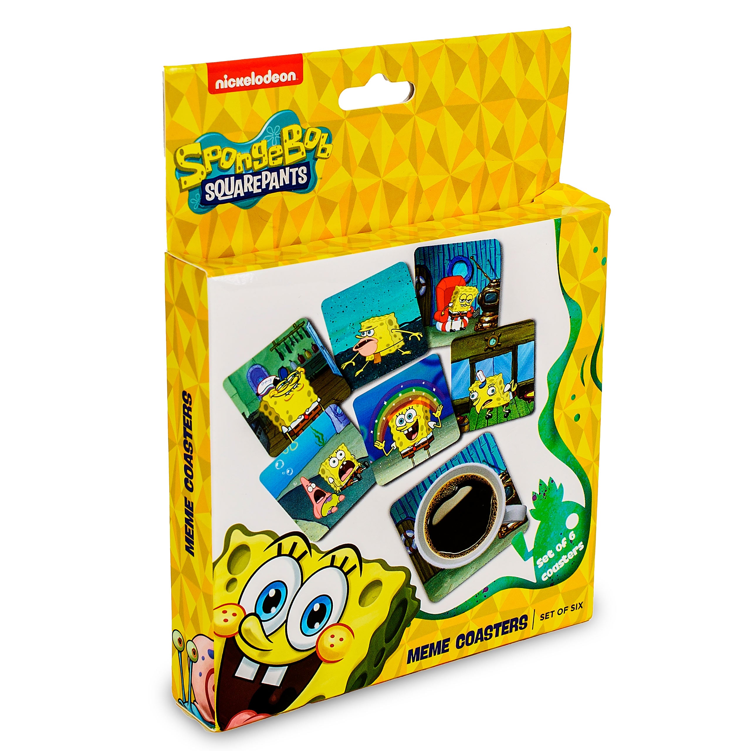 Produktbild SpongeBob - Bikini Bottom Untersetzer 6er Set