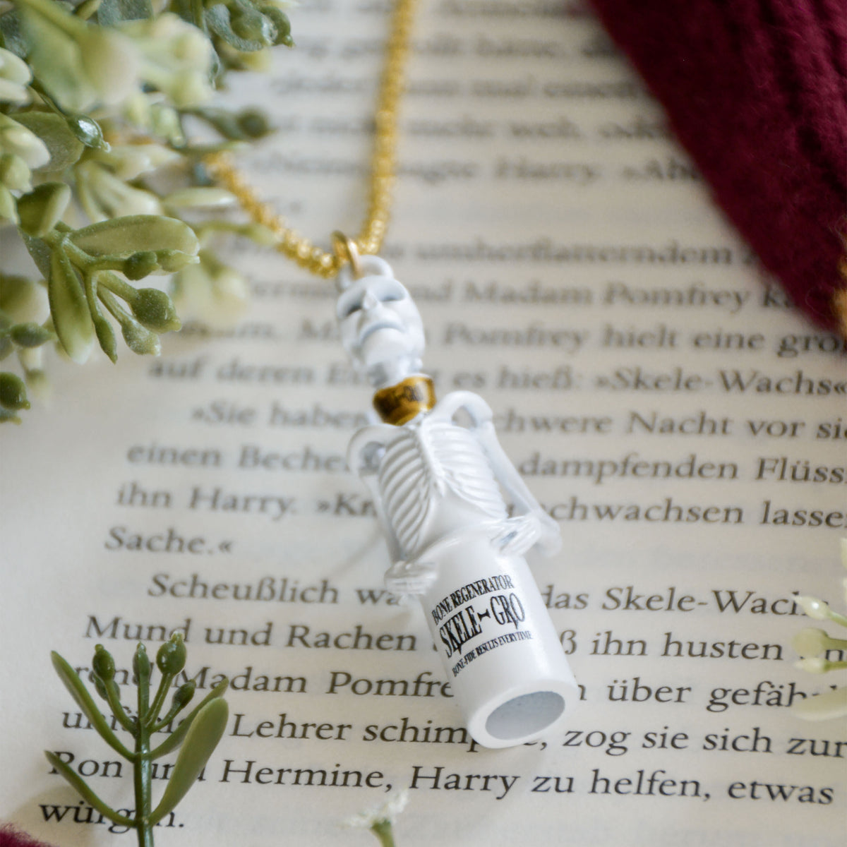 Produktbild Harry Potter - Skele-Wachs Kette