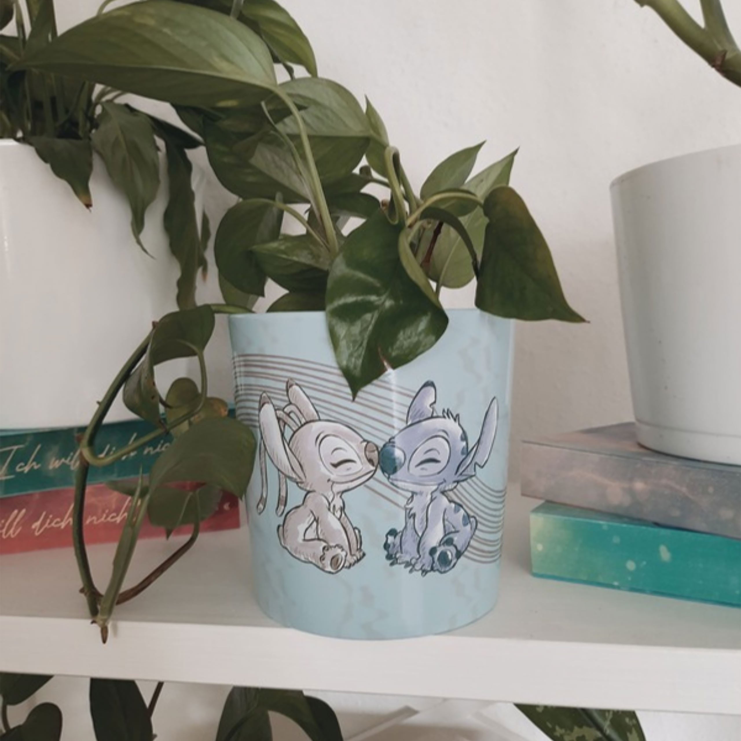 Produktbild Lilo & Stitch - Angel und Stitch Blumentopf