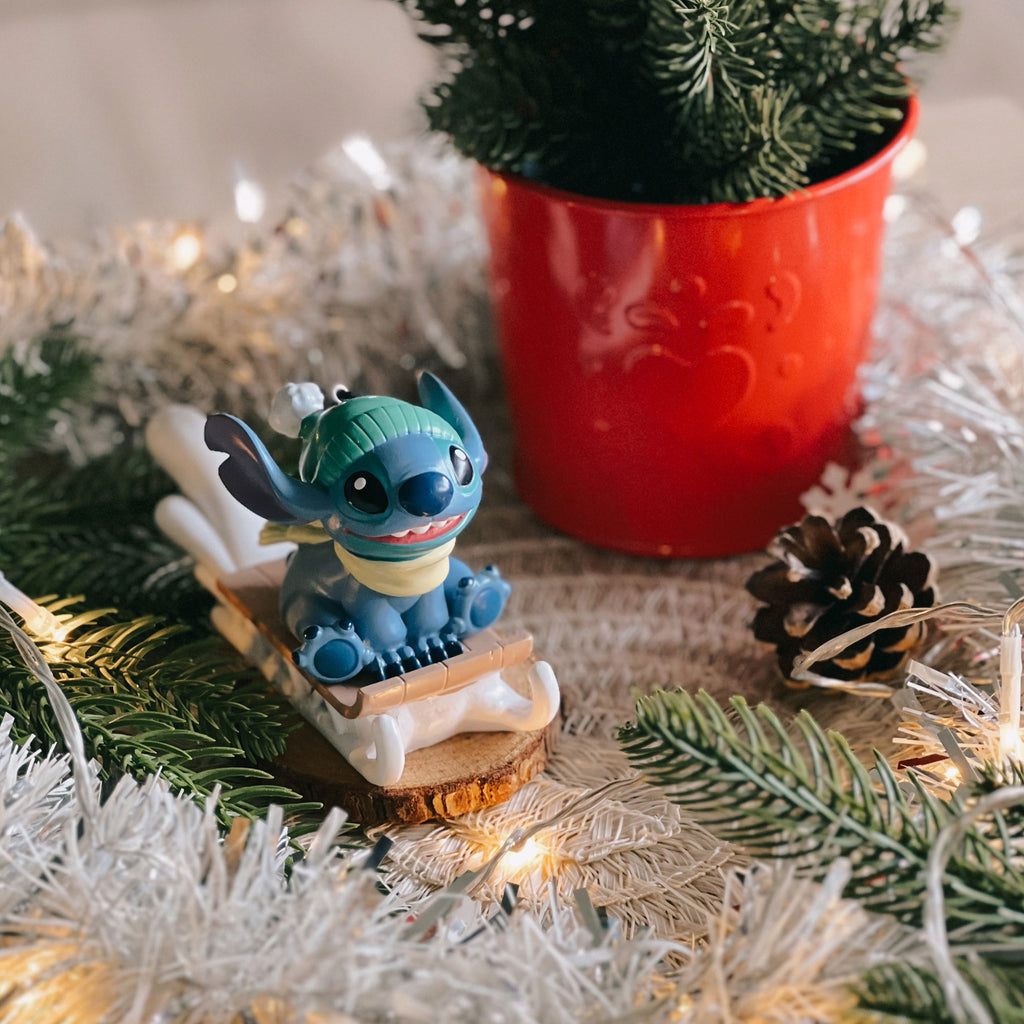 Produktbild Stitch mit Schlitten Weihnachtsbaum-Schmuck - Lilo & Stitch
