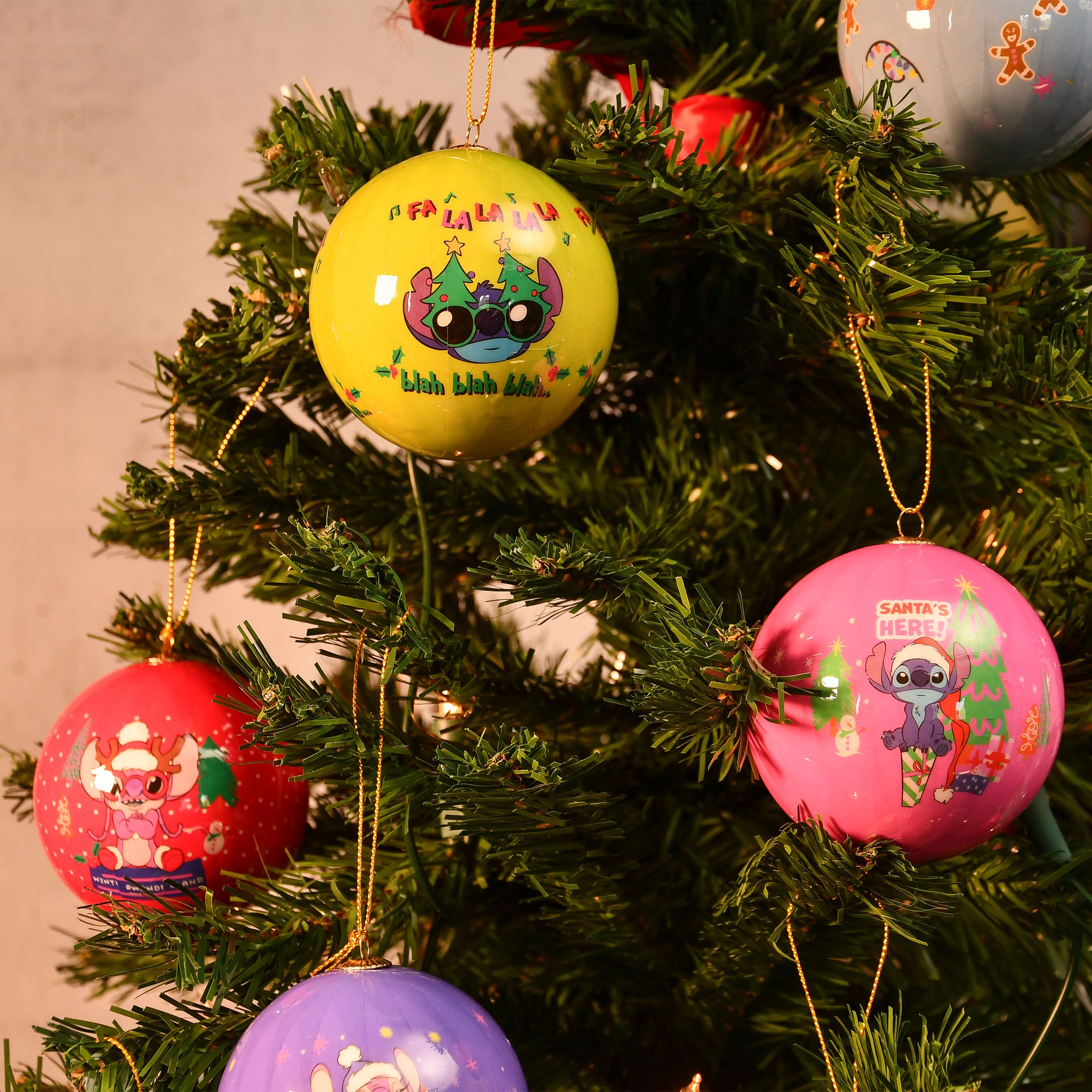 Produktbild Lilo & Stitch - Angel und Stitch Weihnachtsbaumkugeln 9tlg