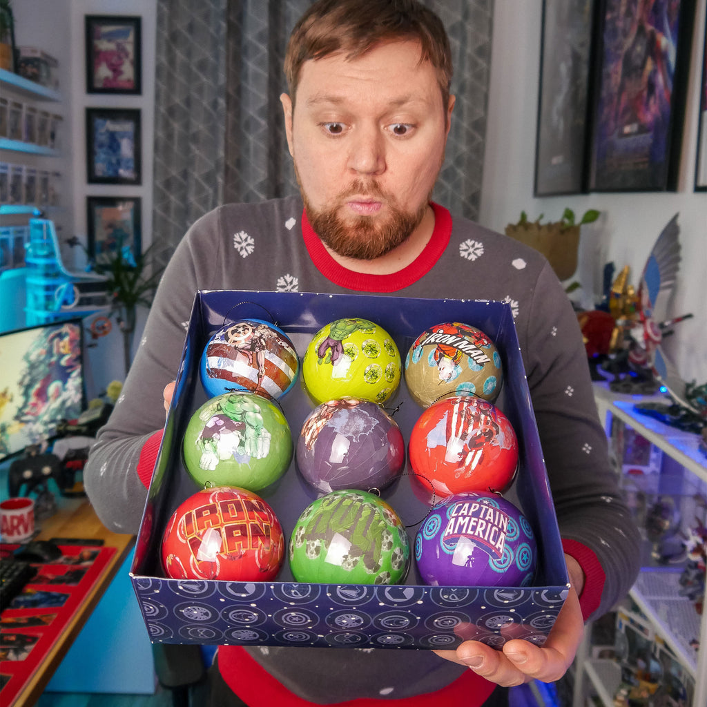 Produktbild Avengers - Heroes Weihnachtsbaumkugeln 9tlg