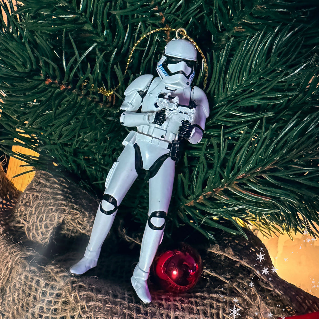 Produktbild Stormtrooper mit Blaster Weihnachtsbaum-Schmuck - Star Wars