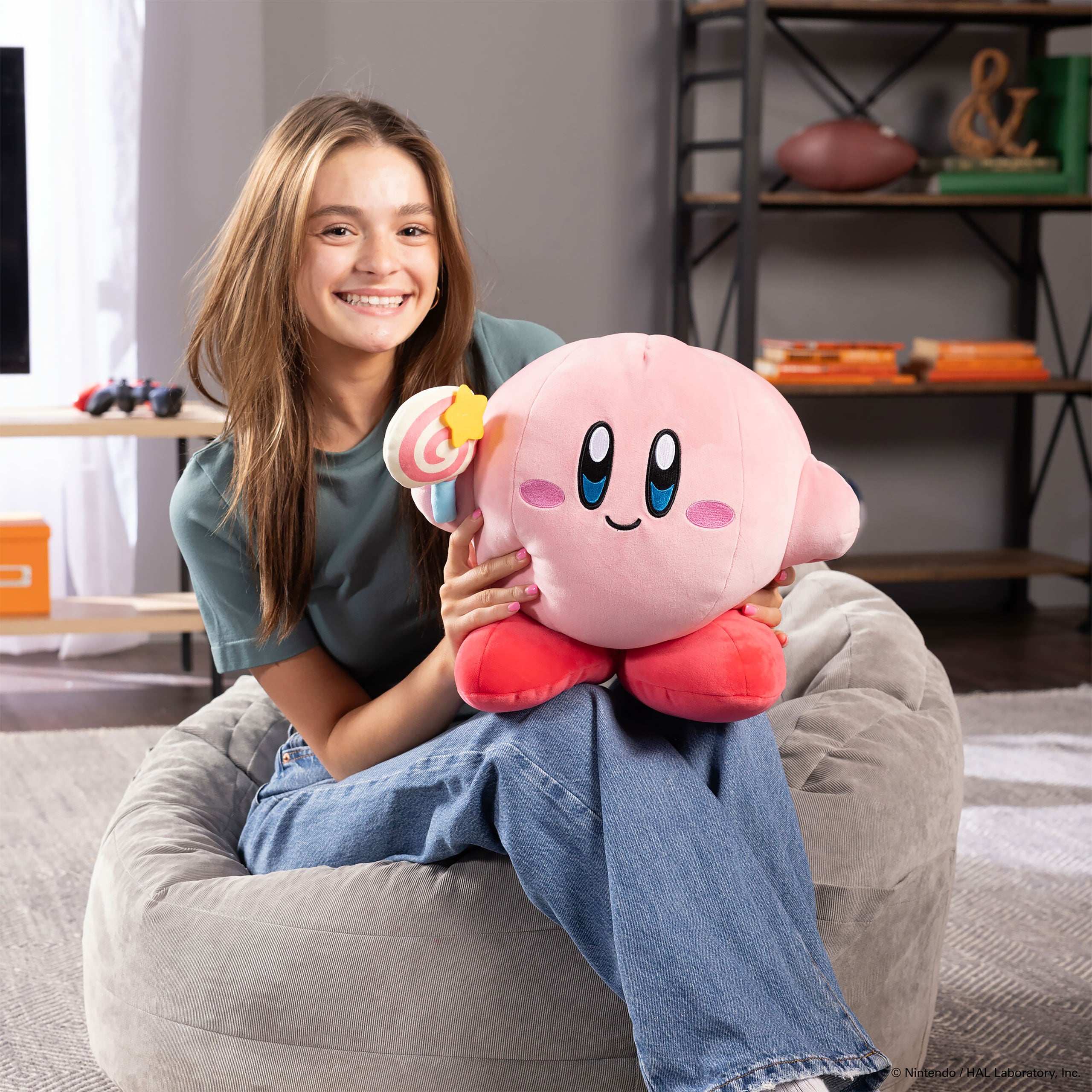 Produktbild Kirby mit Zauberstab - Mocchi-Mocchi Plüsch Figur