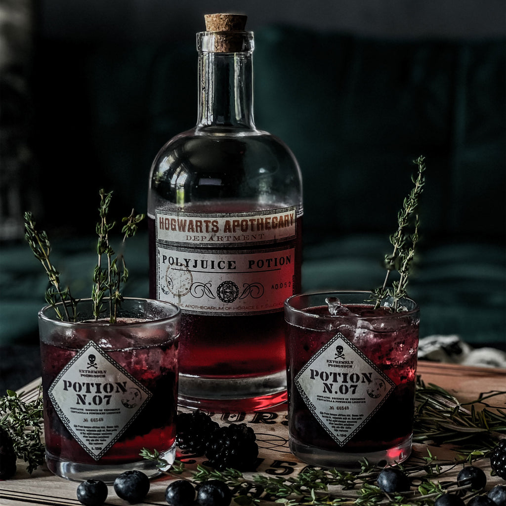 Produktbild Harry Potter - Karaffe mit Vielsafttrank Gläserset