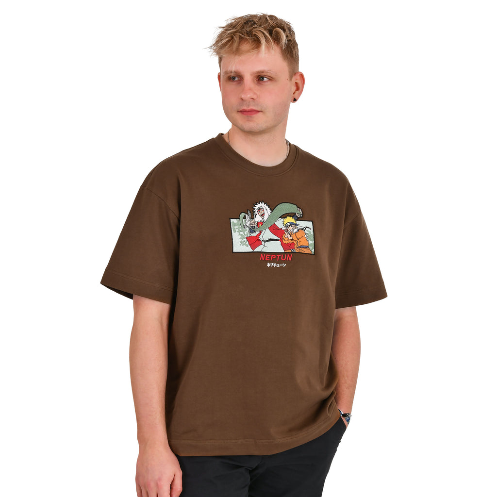 Produktbild Naruto - Jiraiya & Naruto Oversize Premium T-Shirt