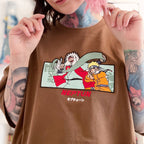 Produktbild Naruto - Jiraiya & Naruto Oversize Premium T-Shirt