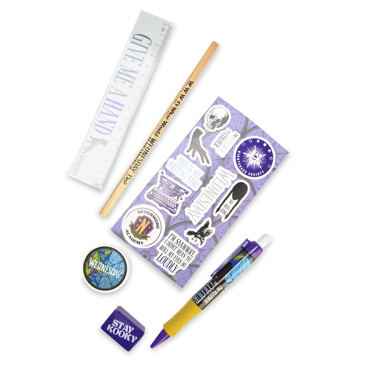 Produktbild Wednesday - Symbols Schreibset