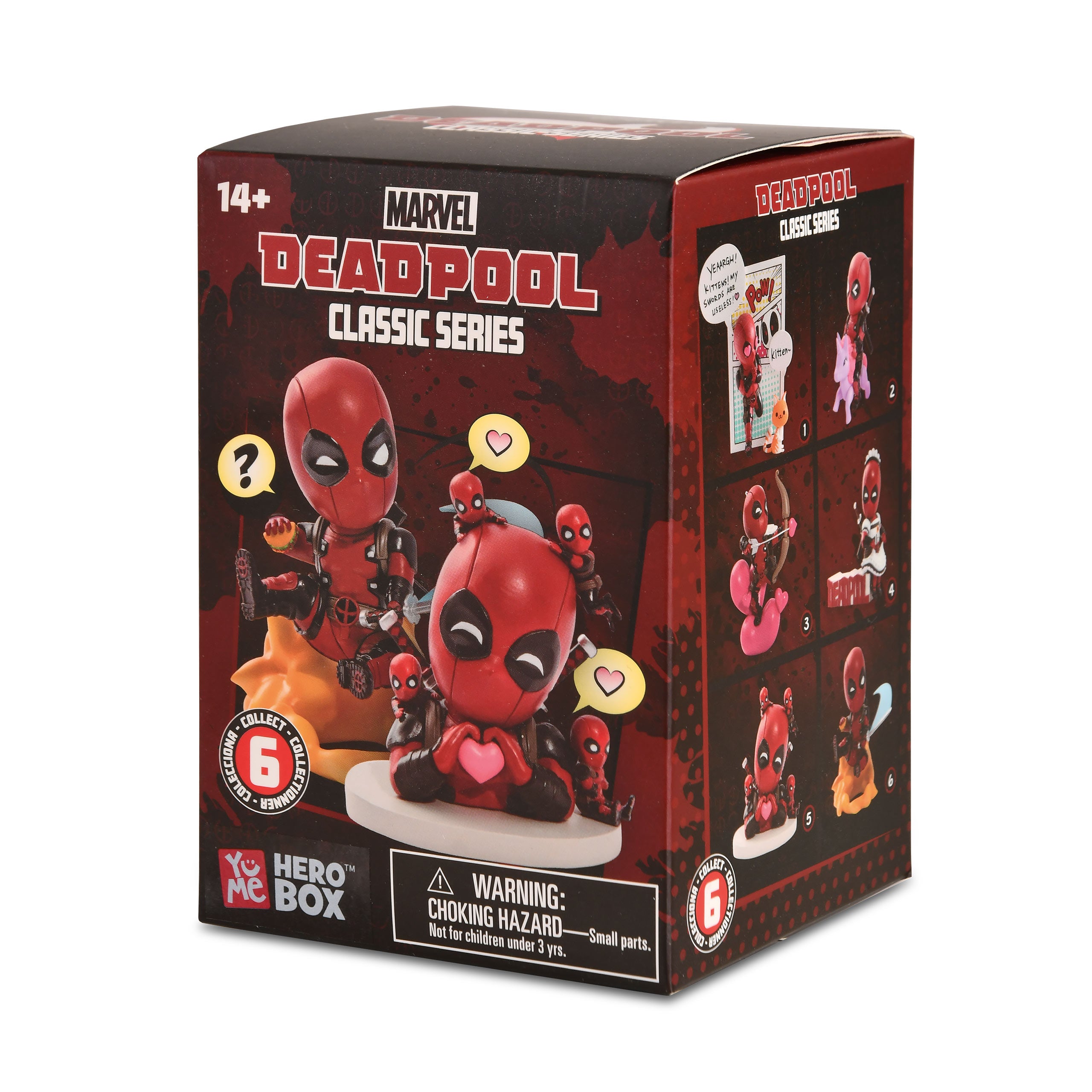 Produktbild Deadpool - YuMe Hero Box Classic Series Mystery Figur