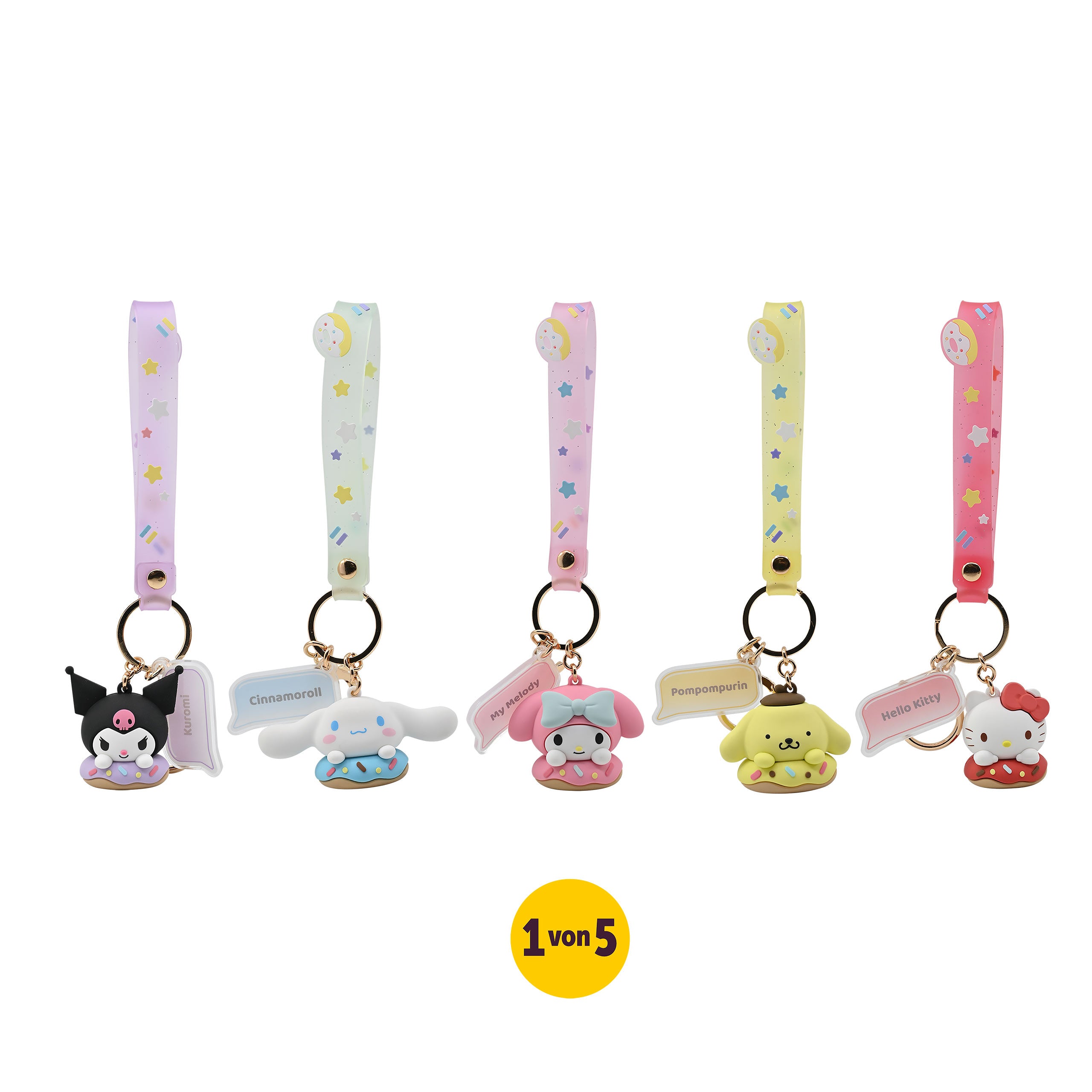 Produktbild Sanrio - Hello Kitty Donuts Series Mystery Schlüsselanhänger