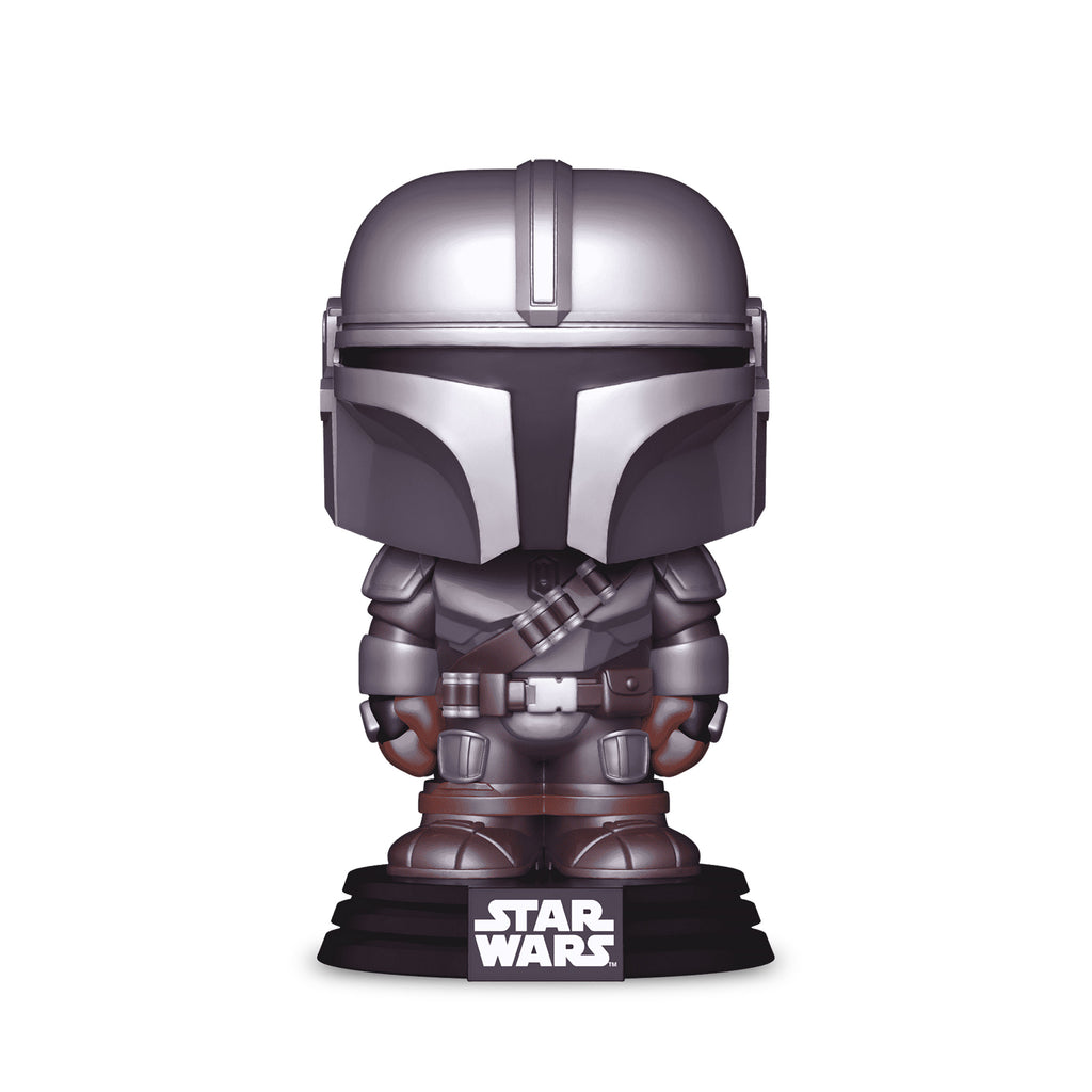 Produktbild Mando Holiday Funko Pop Wackelkopf-Figur - Star Wars The Mandalorian