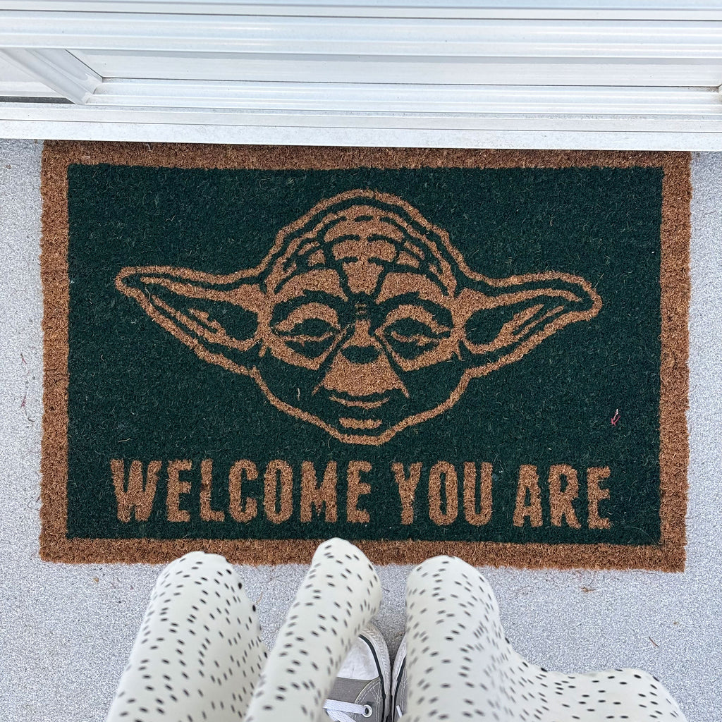 Produktbild Star Wars - Yoda Welcome You Are Fußmatte