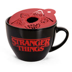 Produktbild Stranger Things - Upside Down Tasse mit Schablone