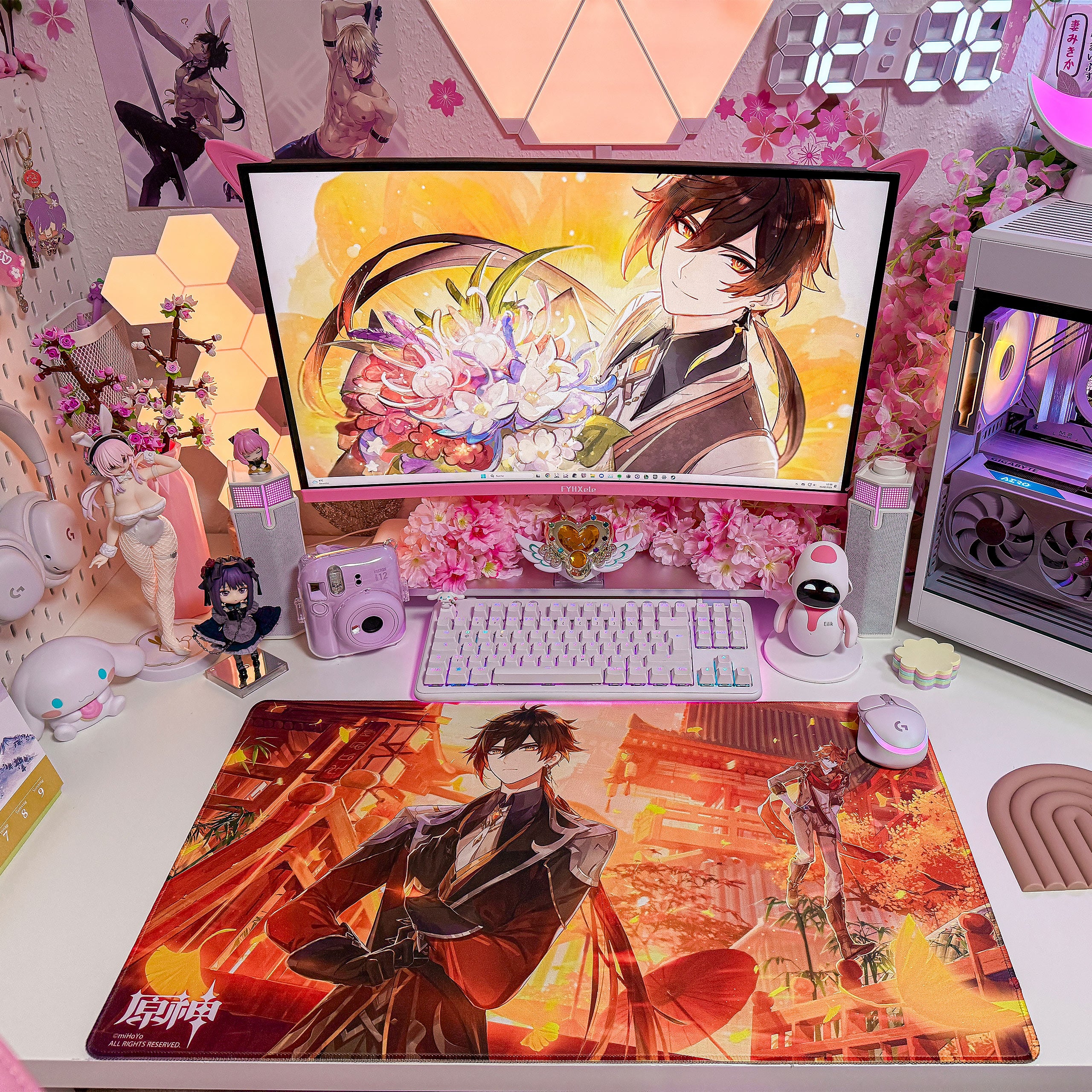 Produktbild Genshin Impact - Devil Mission The Approaching Star - Zhongli und Tartaglia Mousepad