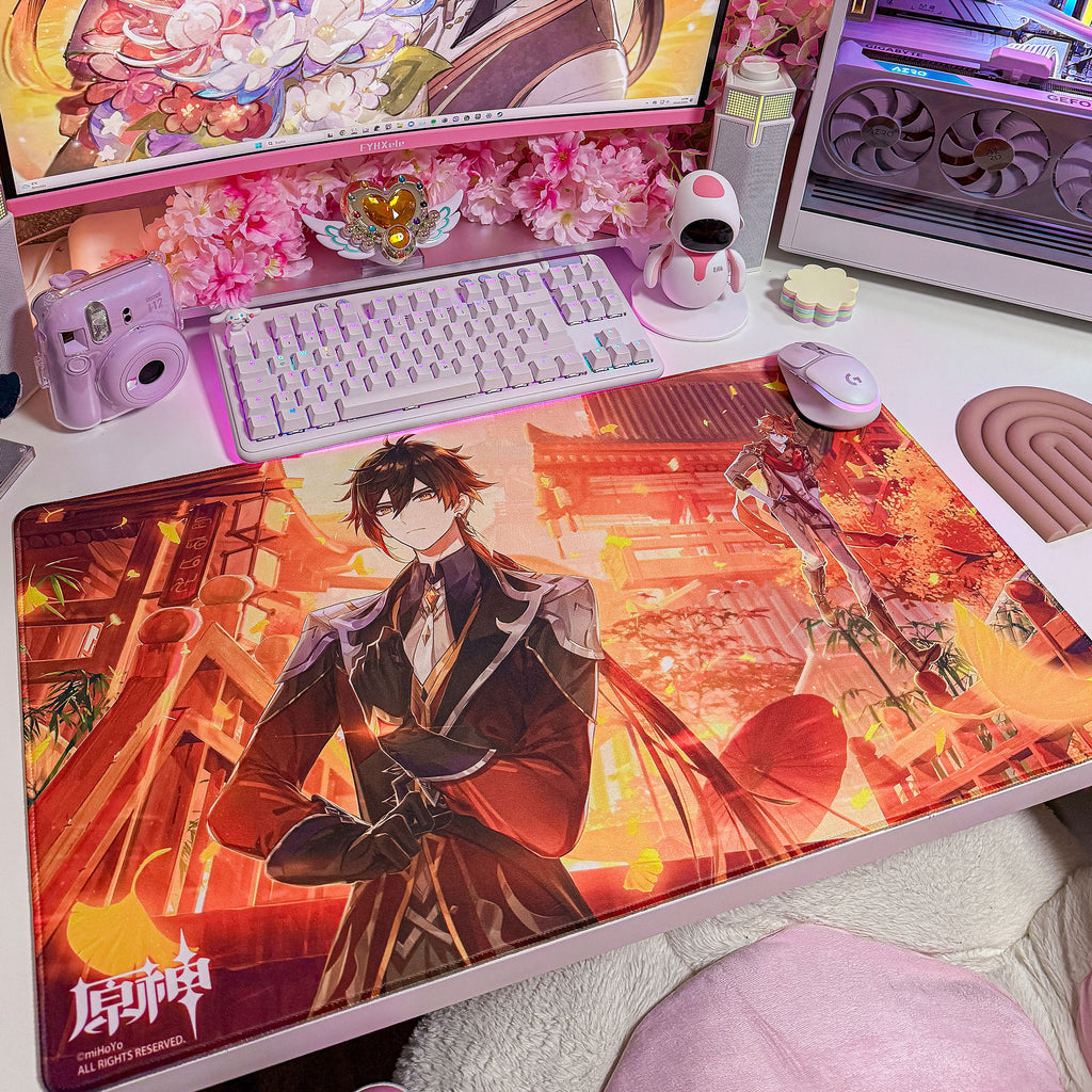Produktbild Genshin Impact - Devil Mission The Approaching Star - Zhongli und Tartaglia Mousepad