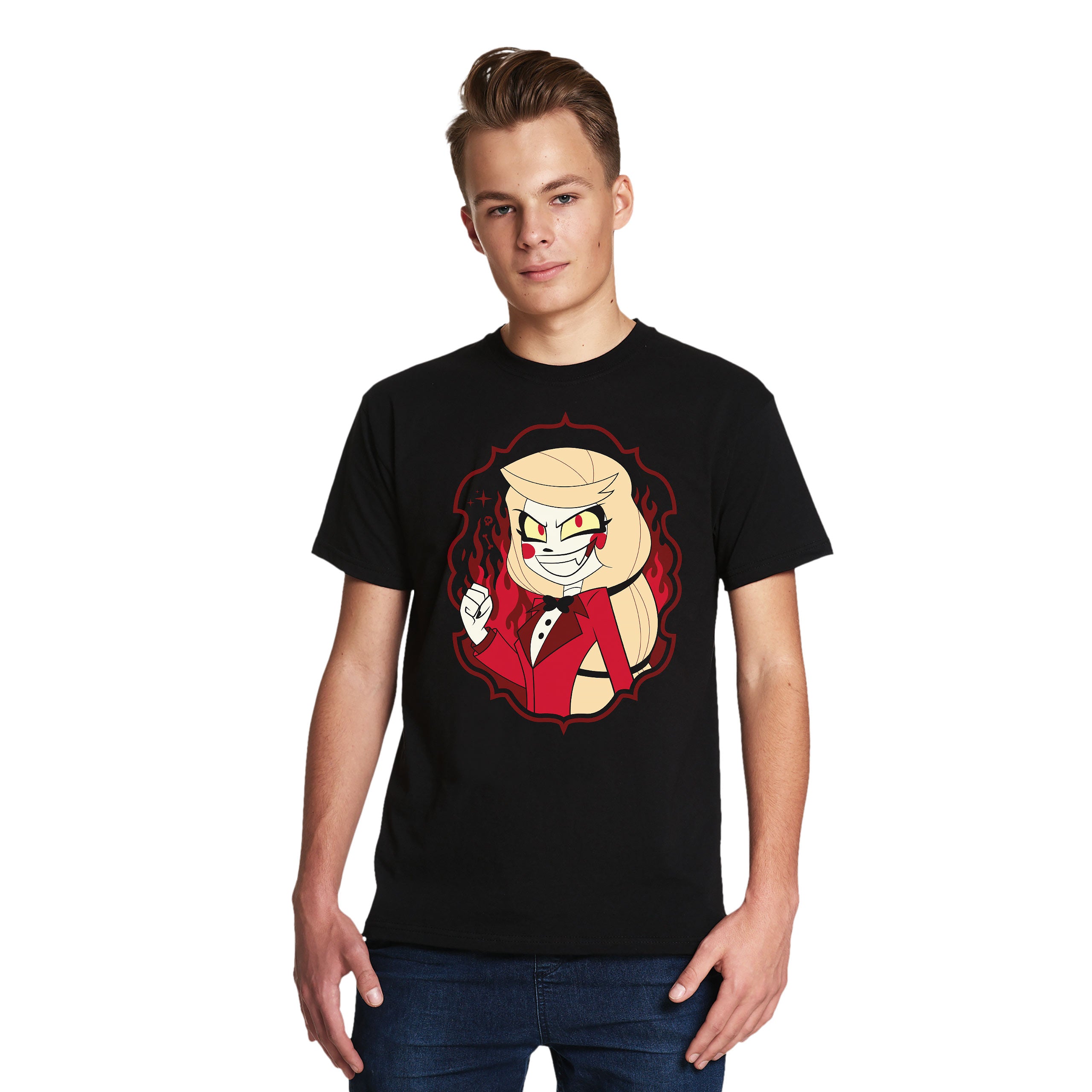 Produktbild Charlie Morningstar T-Shirt für Hazbin Hotel Fans