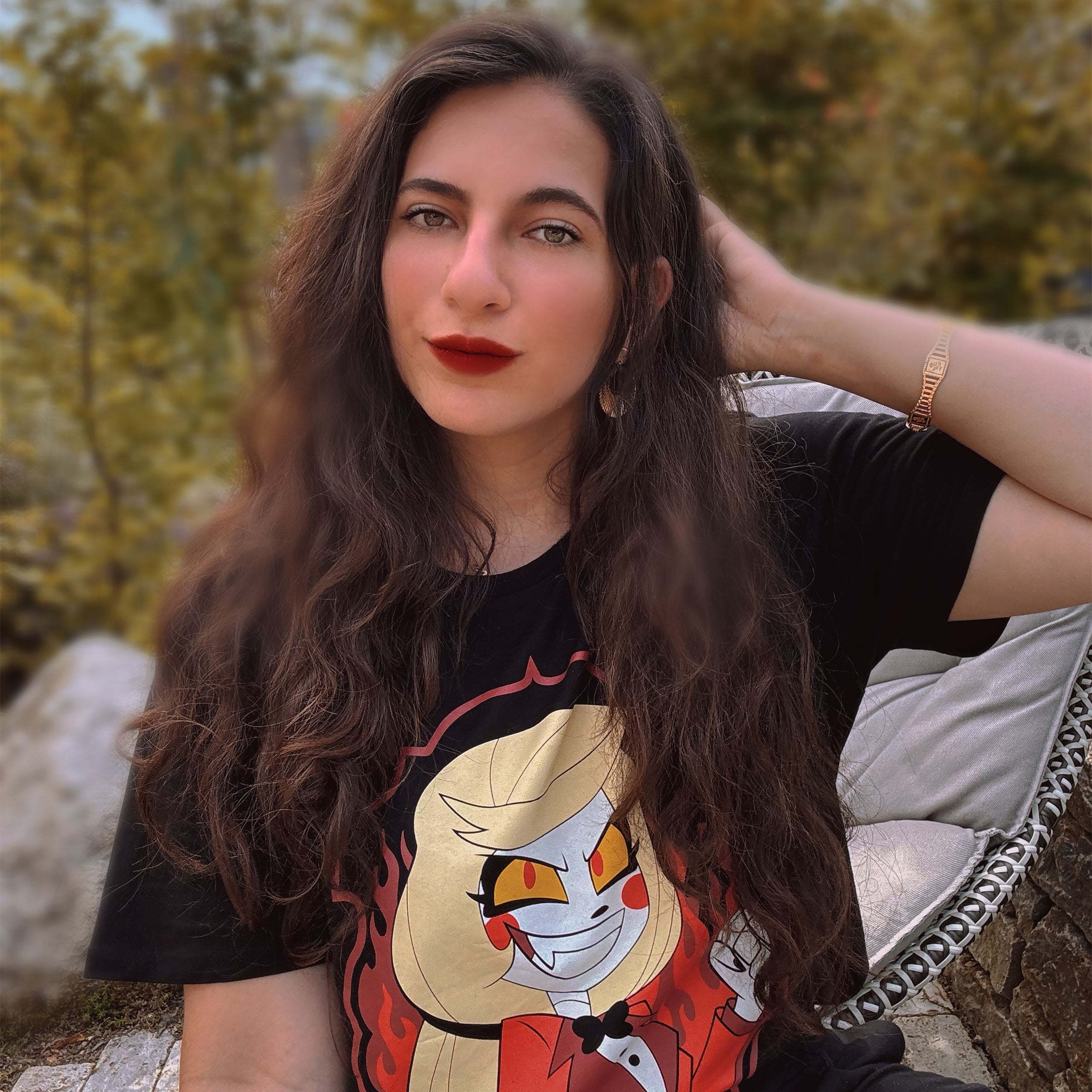 Produktbild Charlie Morningstar T-Shirt für Hazbin Hotel Fans