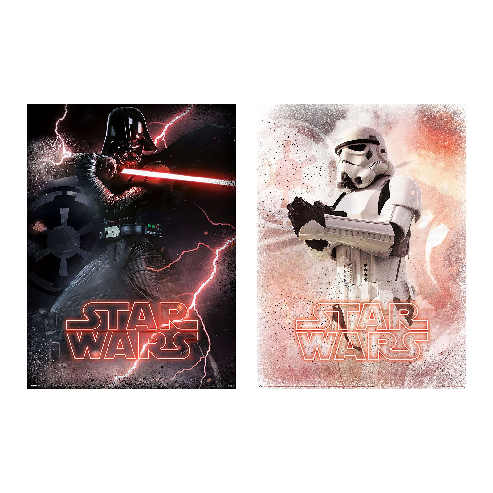 Produktbild Star Wars - Empire Poster 2er Set