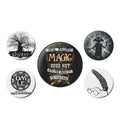 Produktbild Harry Potter - Magic Button 5er Set