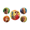 Produktbild One Piece - Live Action Strohhutbande Button 5er Set